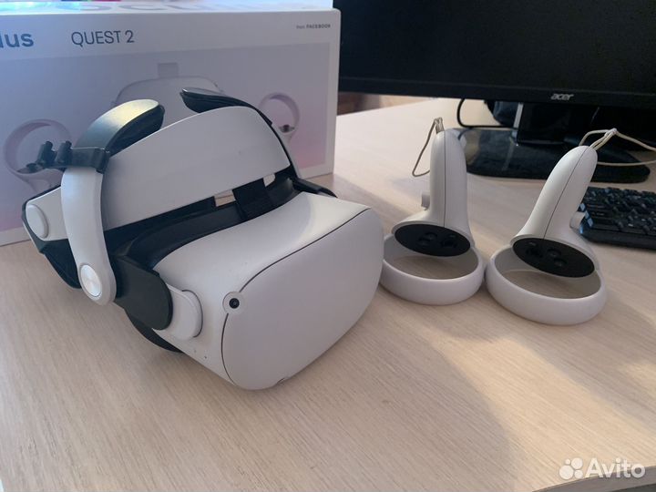Vr шлем Oculus quest 2 128gb + bobovr