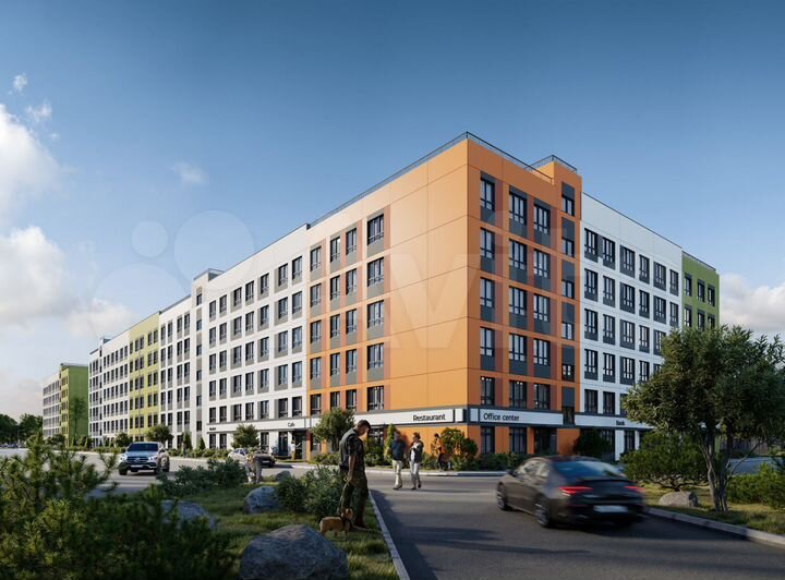 2-к. квартира, 37,9 м², 3/6 эт.