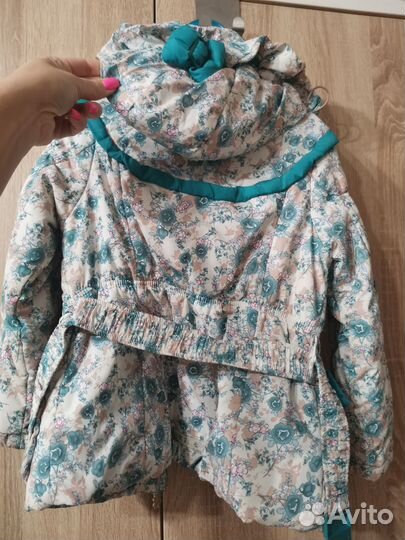 Куртка демисезонная для девочки 116