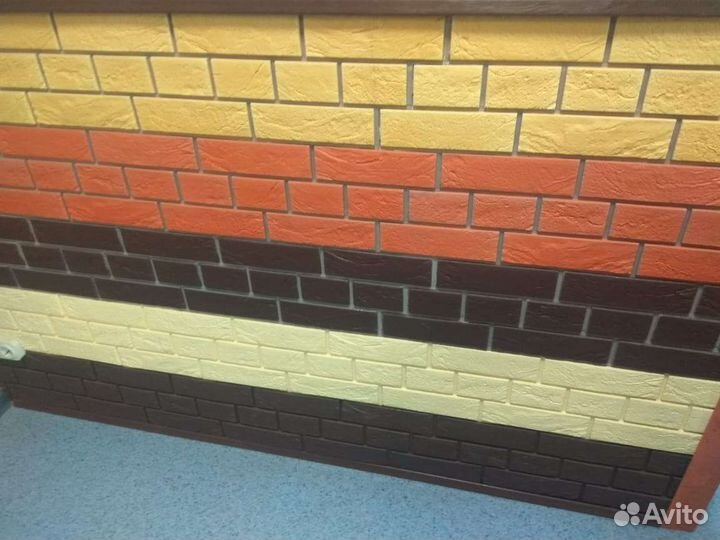 Сайдинг. Панели под камень и кирпич