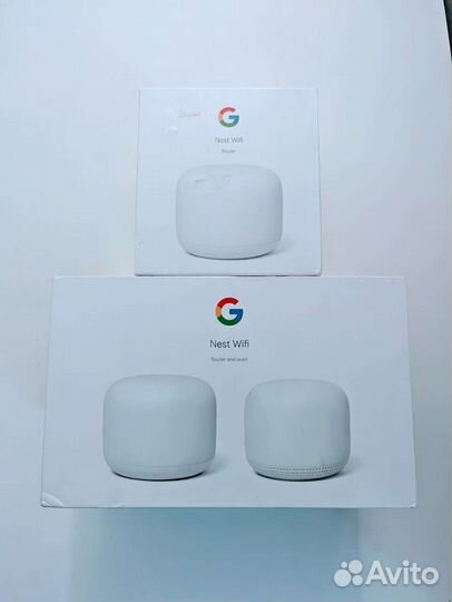 Роутер Google Nest Wi-Fi Mesh система