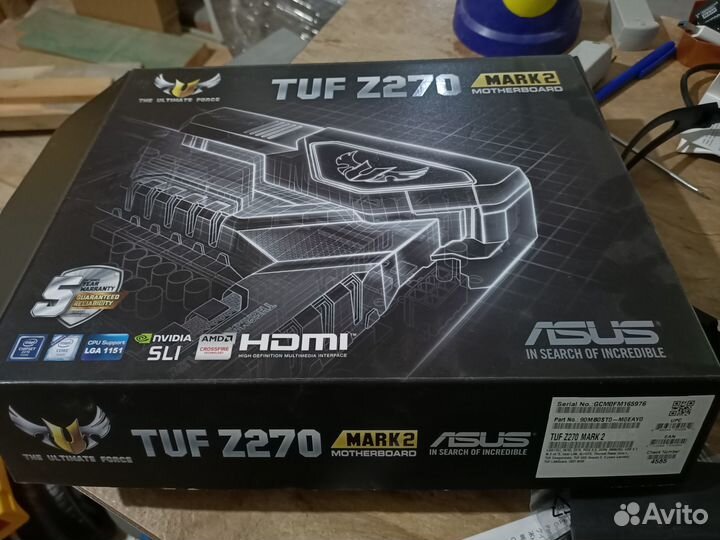 Материнская плата с процессором lga 1151