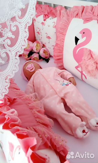 Бортики в кроватку