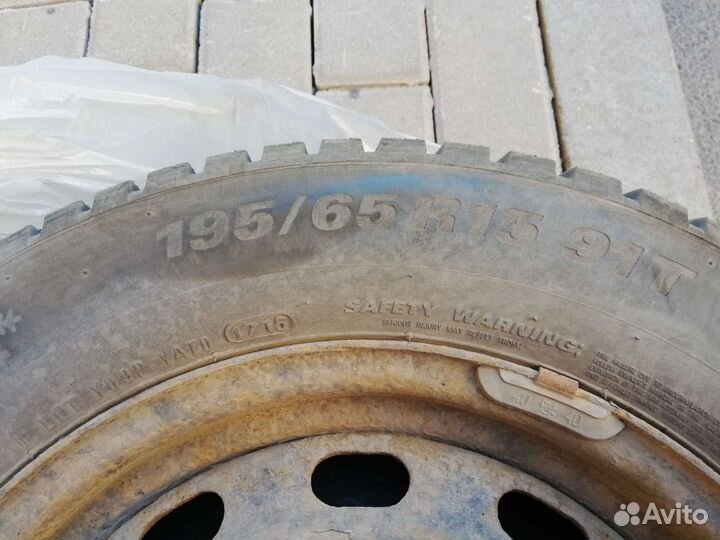 Шины зимние Marshal 195 65 р15 с дисками