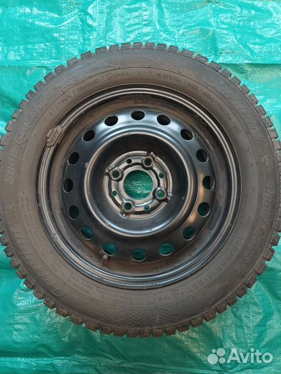 Колеса зима 4 шт R14 175/65 4x98 ET44 DIA58.1 Шипы