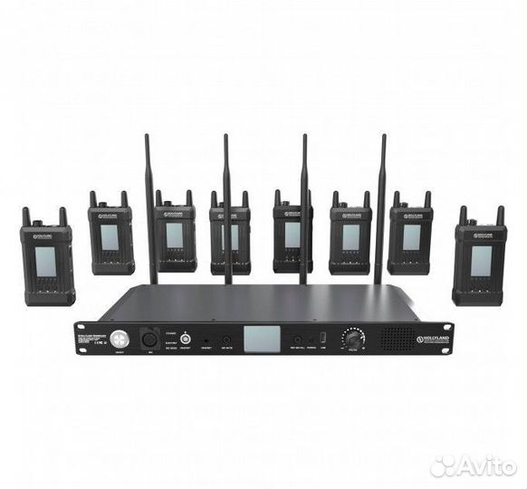 Интерком Hollyland Syscom 1000T на 8 абонентов