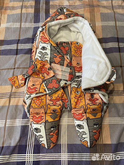 Комбинезон (конверт) для автолюльки