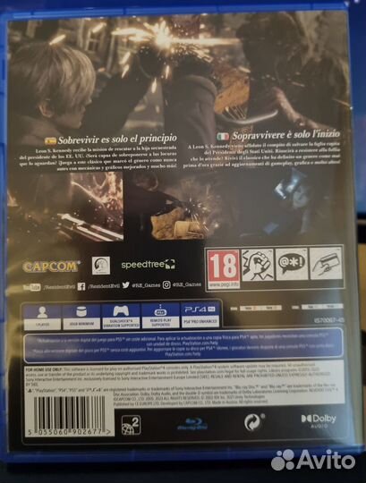 Resident Evil 4 Remake ps4 ps5