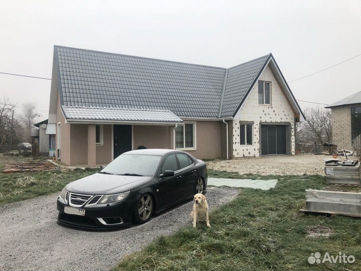 Сплиттер переднего бампера Saab 9-3 с 2008