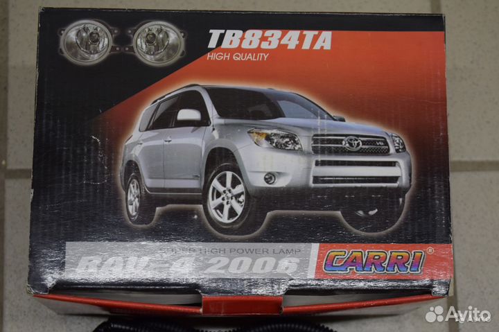 Toyota Rav-4 (2006-2008г) Фары противотуманные