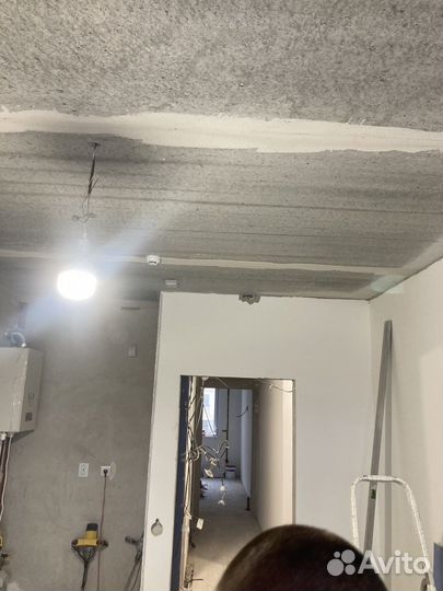 Монтаж кондиционеров,первый этап трассы