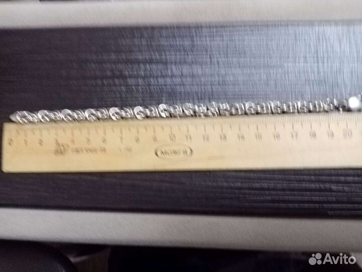 Серебряный браслет мужской 925