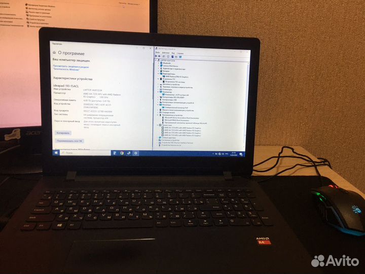 Ноутбук lenovo ideapad 110 15acl