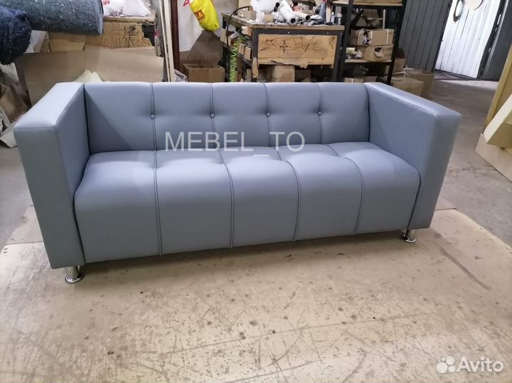 Диван Кожаный, диван офисный Татарск