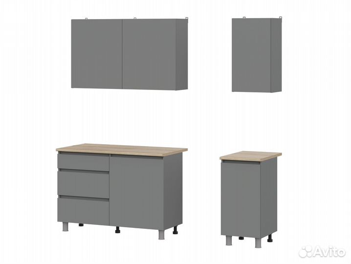 Кухонный гарнитур Денвер 1,6