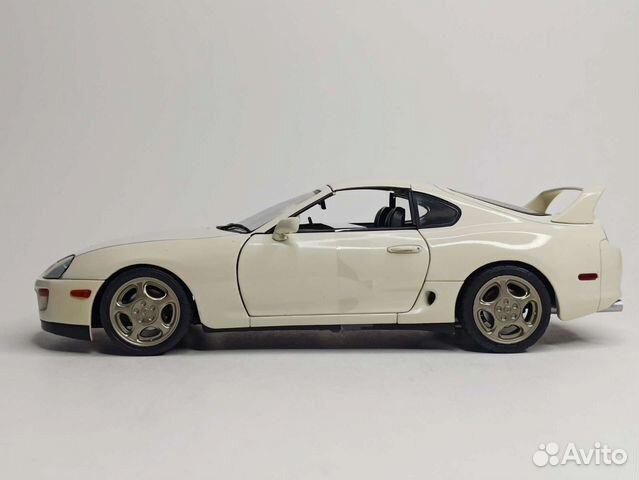 Toyota Supra Targa MK4 year 1993 white 1:18 Solido