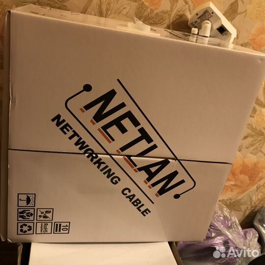 Кабель витая пара utp cat 5e NetLan