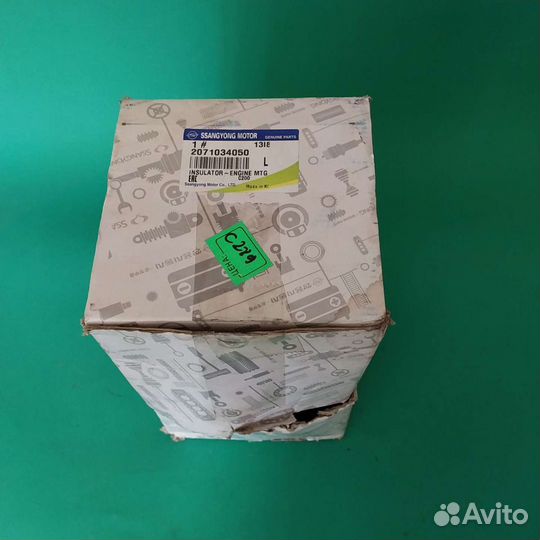 Опора двигателя левая ssangyong action new