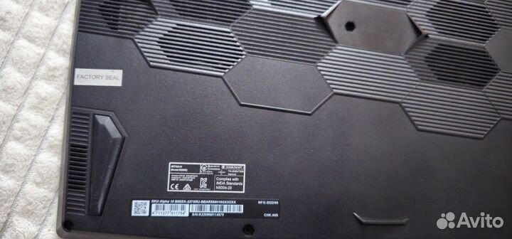 Ноутбук MSI alpha 15