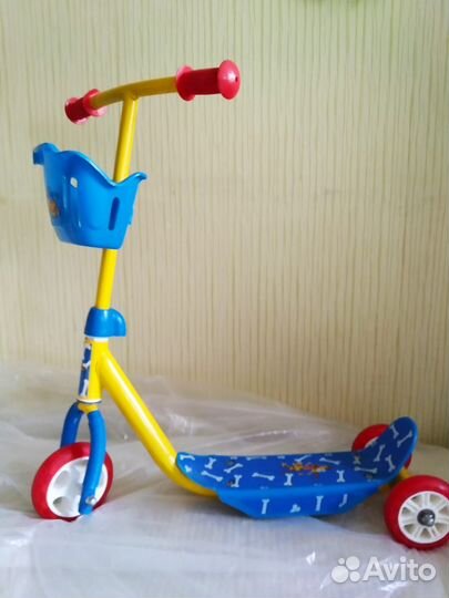 Самокат детский трехколесный