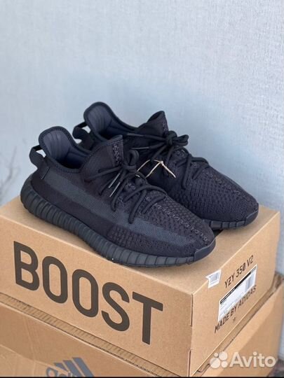 Adidas Yeezy boost 350 черные