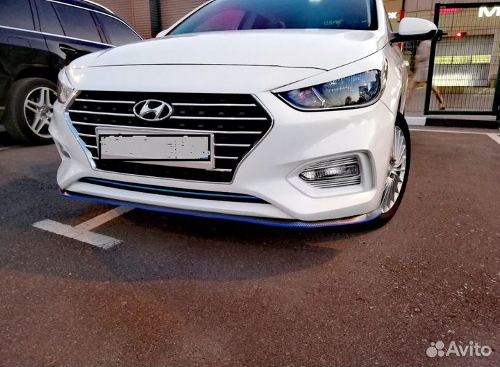 Бампер в сборе Hyundai Solaris 2 2017-2020