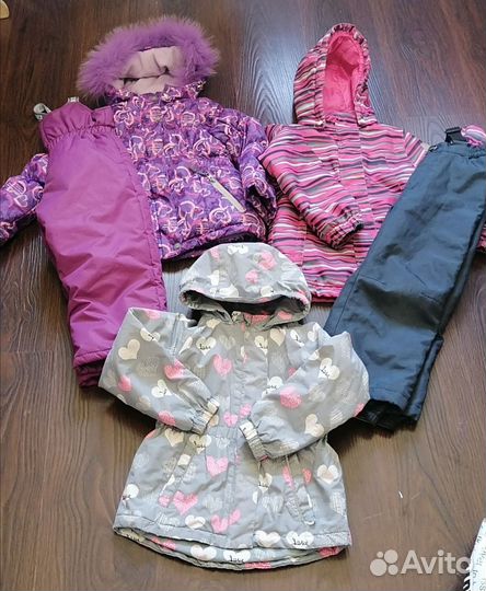 Детские вещи для девочки пакетом