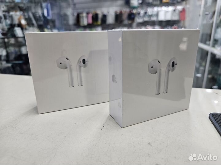 Беспроводные наушники apple airpods оригинал