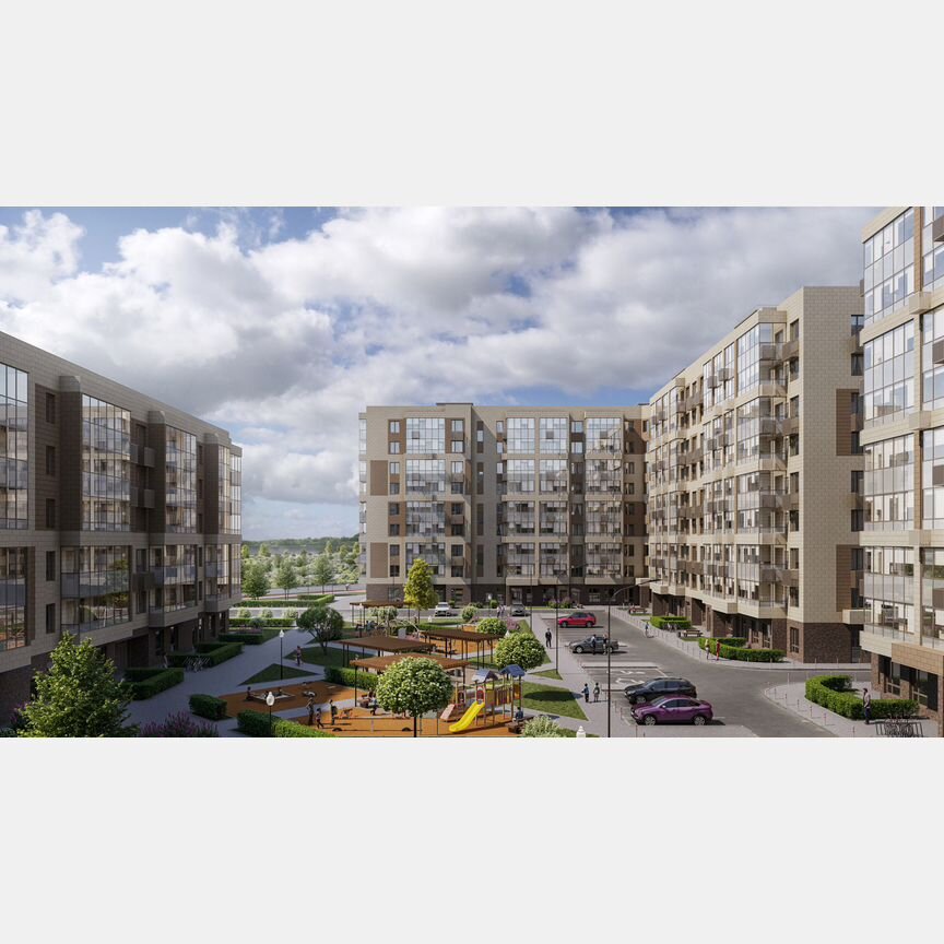 1-к. квартира, 46,5 м², 4/9 эт.