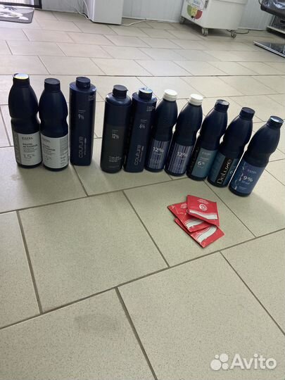 Палитра эстель + красители + оксигенты