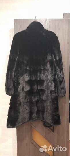 Шуба норковая 42 44 бу