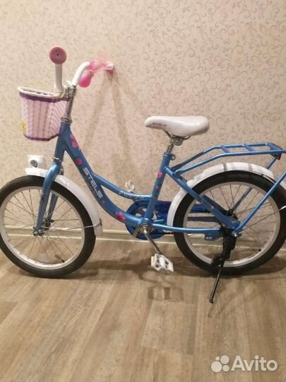 Детский велосипед детский с корзиной