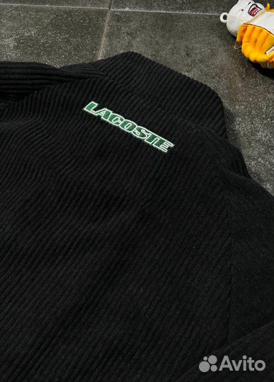 Кофта Lacoste вельветовая