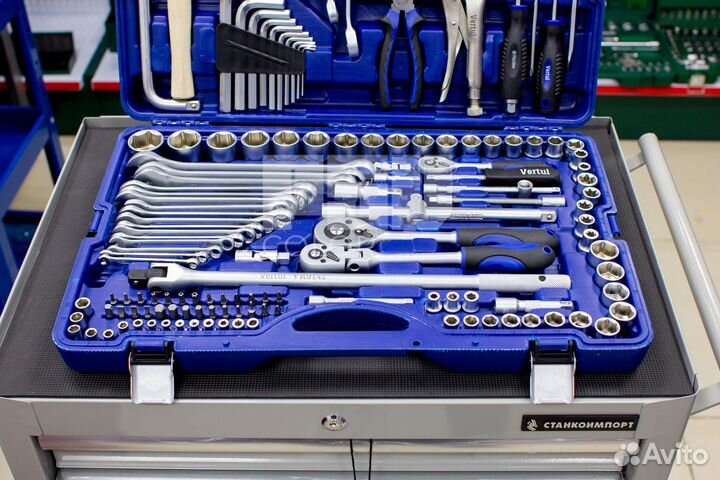 Набор инструментов 142 предмета 1/4