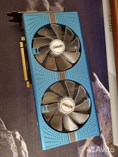 Видеокарта rx580 8gb