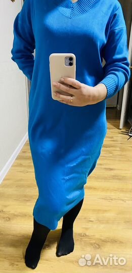 Платье трикотажное женское