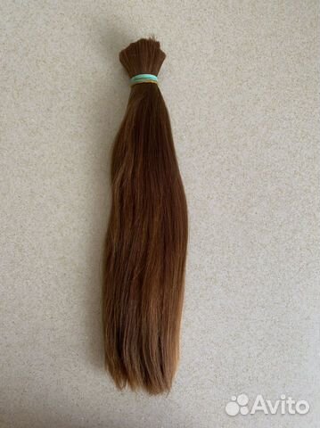 Волосы натуральные срез