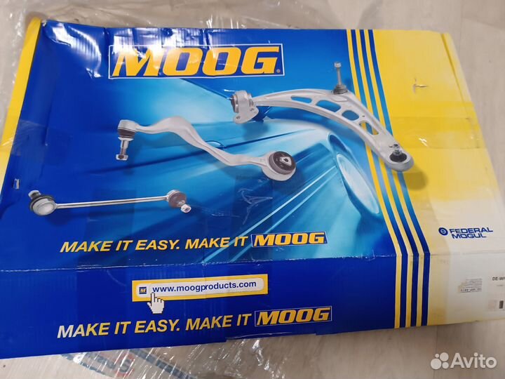 Рычаг передний левый moog chevrolet lacetti 1.6