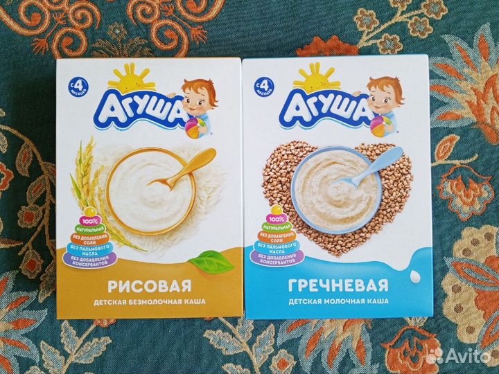 Молочная каша агуша