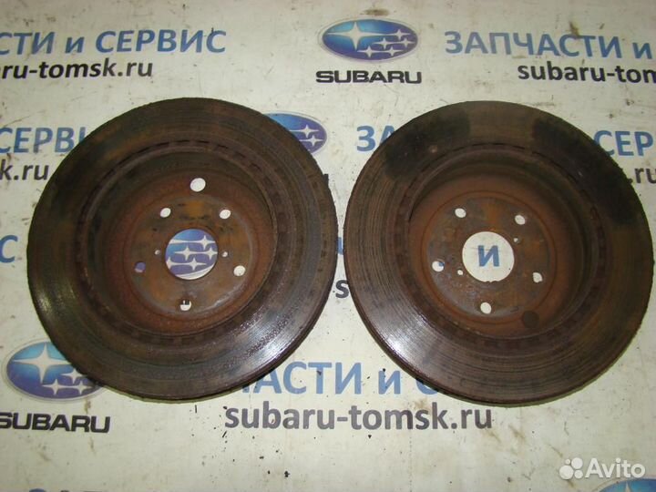 Диск тормозной R (пара) impreza WRX STI GRF 2010