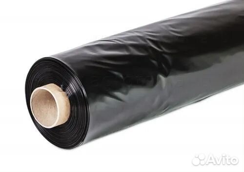 Пленка полиэтиленовая черная 100мкм 3/100м