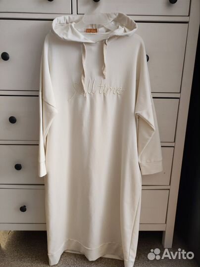 Платье Худи длинное