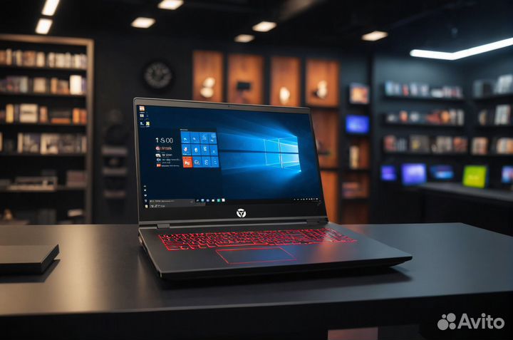 Ноутбук для игр Lenovo Legion / GTX 1650 / Ryzen 5