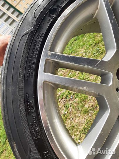 R17 Nitto NT830 225/45, PCD 5x98 DIA 176