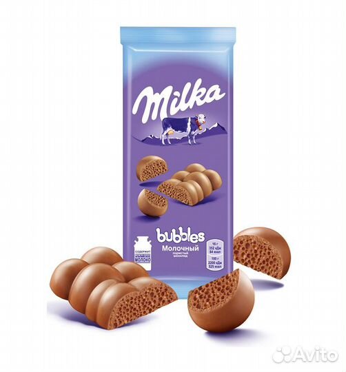 Шоколад Milka Bubbles Молочный 90г - опт