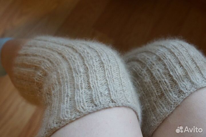 Наколенники из собачьей шерсти колли