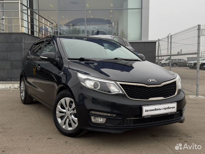 Kia Rio 1.6 МТ, 2016, 132 681 км