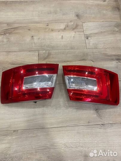 Задние фонари на skoda octavia a7