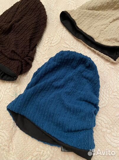 Шапки familylook, взрослая и детская