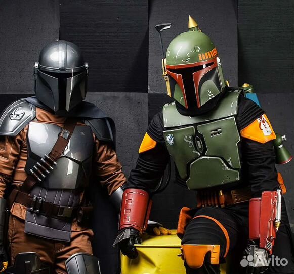 Броня Бобы Фетта (Boba Fett) с реактивным ранцем и